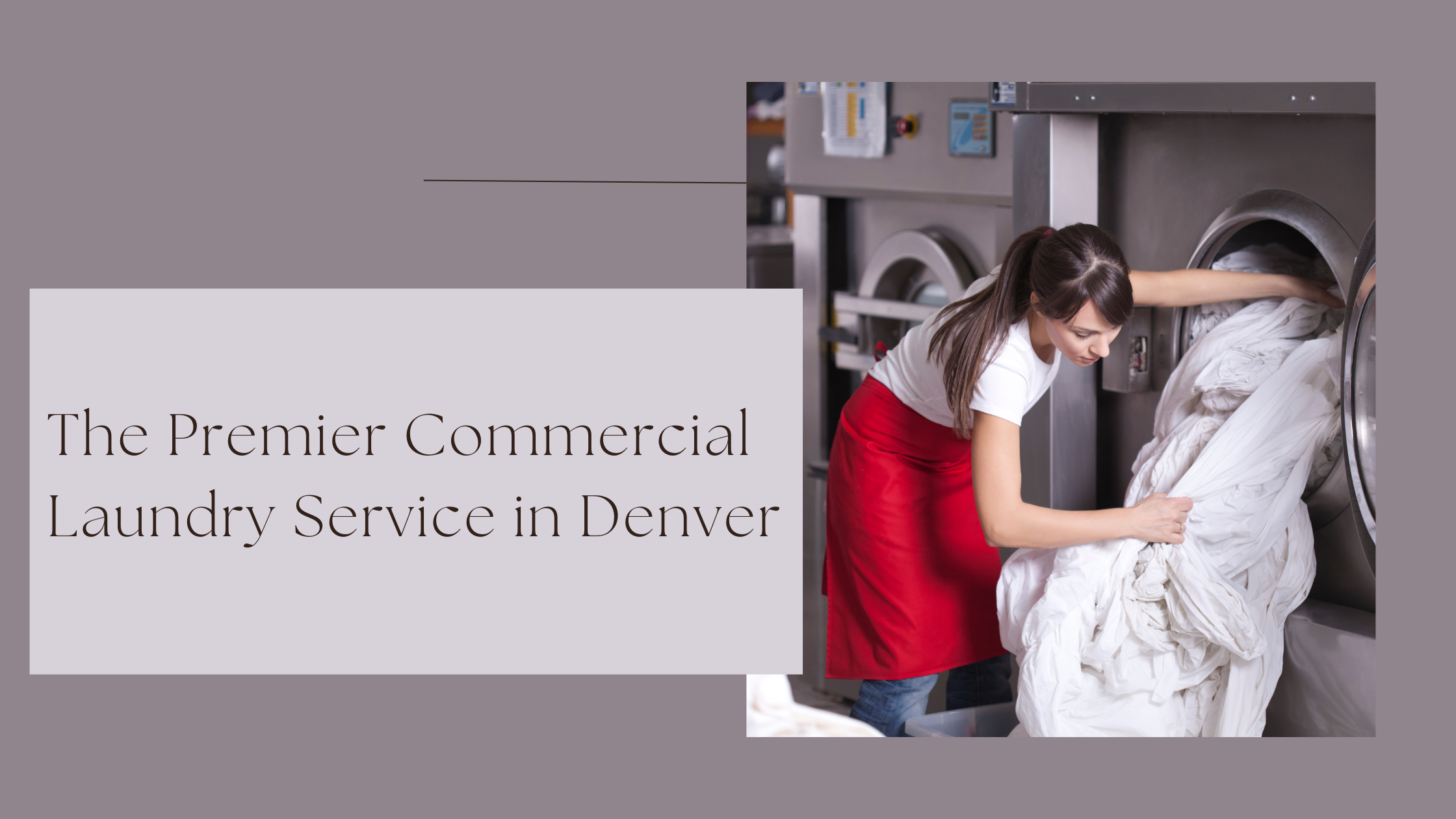 Commercial Laundry Service Denver