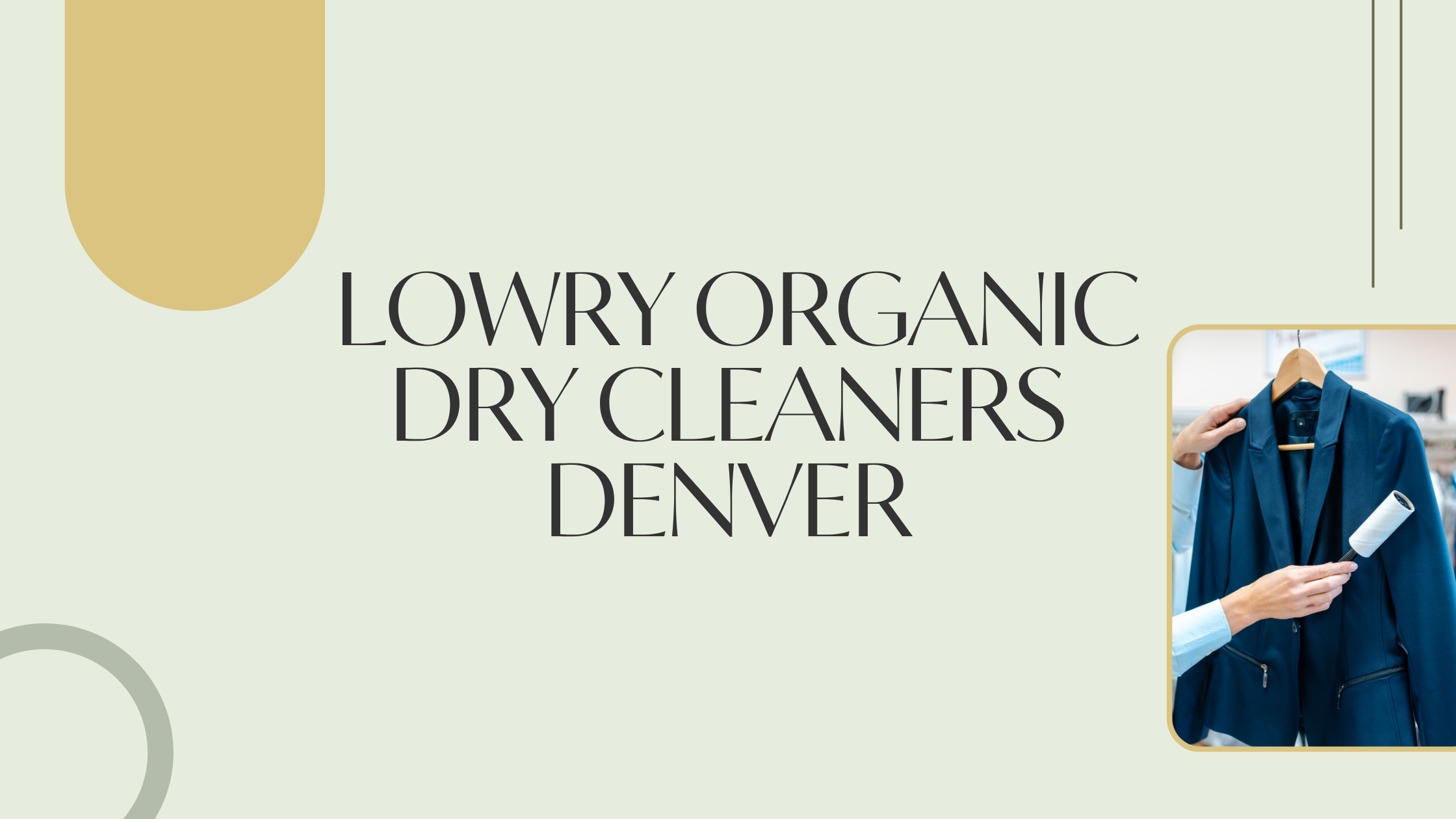 Best Lowry Organic Dry Cleaners Denver